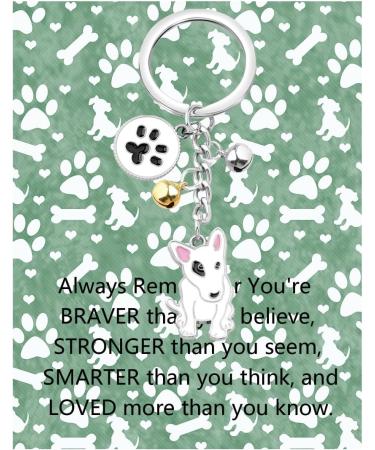 Ensianth Dog Keychain | Perfect Gifts for Dog Lovers | Puppy Paw Print Keyring for Dog Owners - Buy Online on GoSupps.com