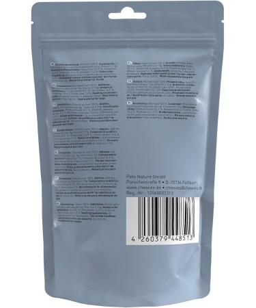 Chewies 100% Sea Fish Maxi Dog Treats - Air-Dried Grain-Free Fish Stripes (150g) - Natural Lizard Flavor - Ideal for Dogs - Buy Online on GoSupps.com