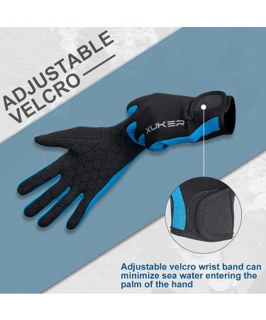 XUKER Neoprene Wetsuit Gloves 1.5mm Large - Ideal for Diving, Snorkeling, Kayaking & More - Buy Online on GoSupps.com