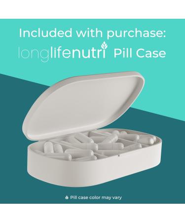 Fucoidan 500mg Brown Seaweed Extract Supplement from a Natural Source of Fucoidan & Fucoxanthin | 120 Vegetarian Capsules for Energy & Wellness | Made in USA GMP Certified 120 Count (Pack of 1) - Buy Online on GoSupps.com