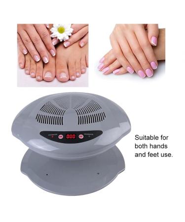 Professional Nail Dryer - Non-Slip Manicure Tool | 220V Silver | International Shipping - Buy Online on GoSupps.com