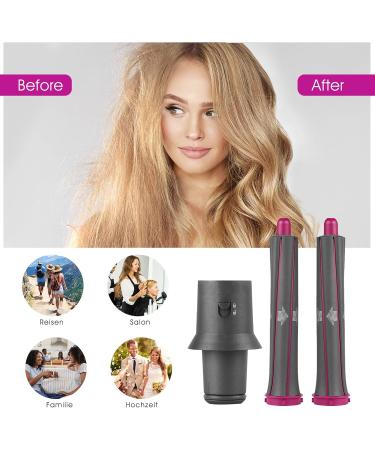 1 Pair Long Curling Barrels For Dyson Airwrap Styler 1.2 Inch/30MM Volume and Shape Curling Hair Tool with Adapter for Dyson Hair Dryer Converting to Curling Iron Styler 2 * Hair Curling Barrels 1 * Adapters - Buy Online on GoSupps.com