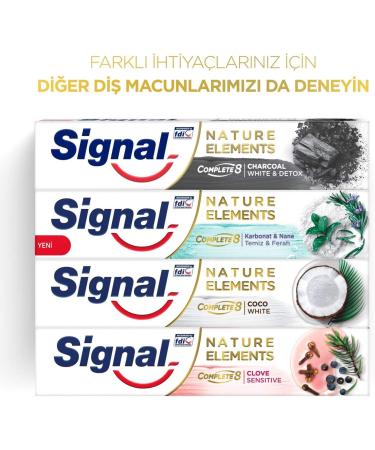 Signal Dentifrice bicarbonate Fraicheur & Detox - Le tube de 75 ml - Buy Online on GoSupps.com