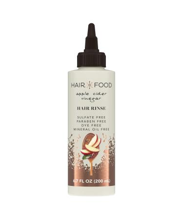Hair Food Apple Cider Vinegar Hair Rinse, Remove Product Buildup, For All Hair Types, Paraben & Dye Free, 6.7 Oz