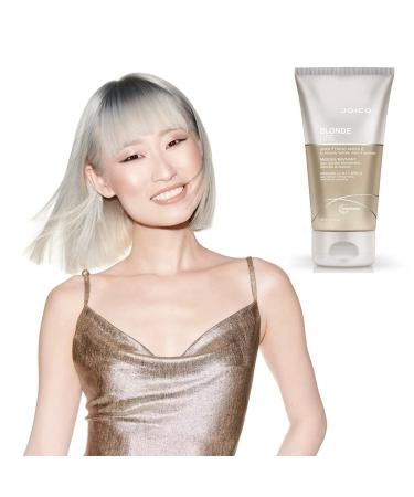 Joico Blonde Life Brightening Masque - Hydrating & Detoxifying Treatment for Blonde Hair 5.1 Fl Oz - Buy Online on GoSupps.com