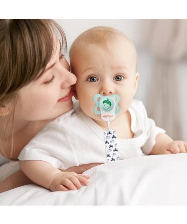 Aolso Silicone Dummy Clips Adapter 4pcs - Baby Pacifier Holder & Teething Toy Straps - Buy Online on GoSupps.com