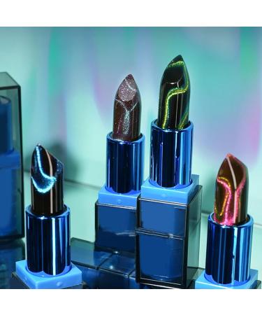  Zibeem Zibeem Chromatic Lipstick - 4 Makeup Sticks Nourishing Moisturizing Care for a Plump and Luminous Effect - Buy Online on GoSupps.com