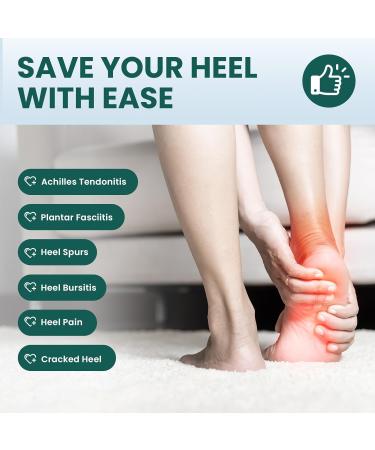 Plantar Fasciitis Heel Protector - Welnove Arch Support Heel Cups for Pain Relief | Cushioned Inserts for Men & Women | International Shipping Available - Buy Online on GoSupps.com