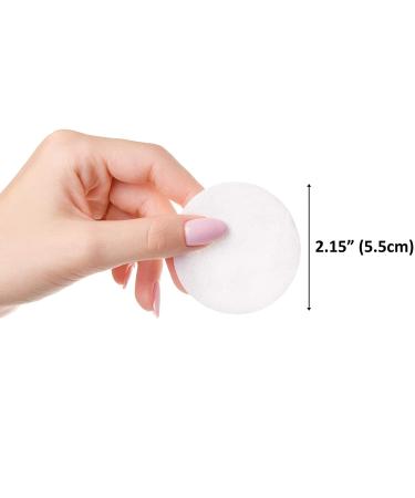 Cliganic 100% Cotton Makeup Remover Pads 540ct (6 Pack) + Cotton Rounds 90ct (6 Pack) | Premium Quality - Buy Online on GoSupps.com