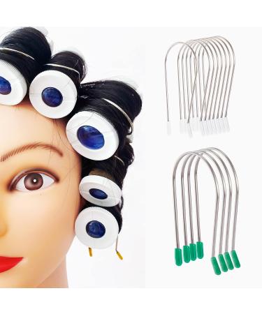 Super Jumbo Hair Roller Replacement Clips - Strong Hold Pins with Storage Box (12 pcs Assortment) - Buy Online on GoSupps.com