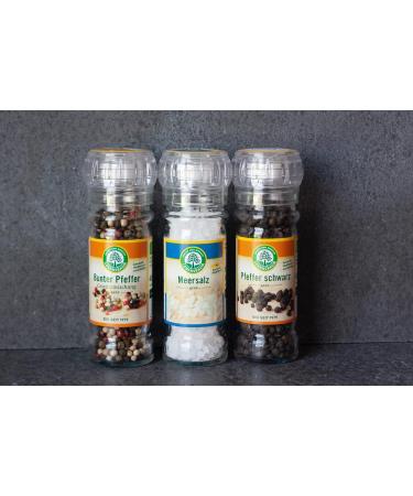 BLACK PEPPER GRAIN ORGANIC 50g - LEBENSBAUM - Buy Online on GoSupps.com