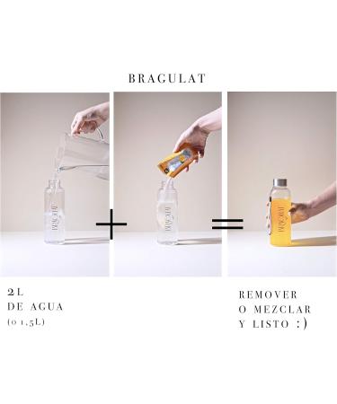  BRAGULAT BRAGULAT | Drink with B12 and Citrus | Instant Powdered Drinks and Refreshments | Sugar-Free and with Vitamin C and B12 | Lemon Orange and Lime Flavored Water | 15 - Buy Online on GoSupps.com