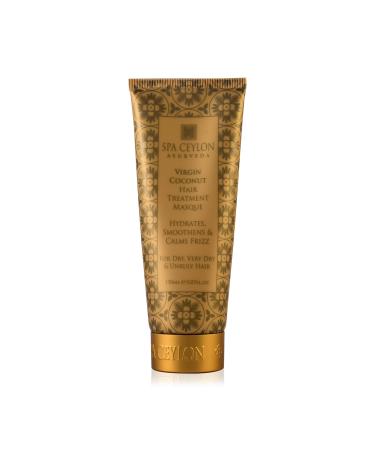 SPA CEYLON Virgin Coconut Hair Treatment Masque | Deep Conditioning | Hair Repair | 100% Vegan & Vegetarian | Best for Dry