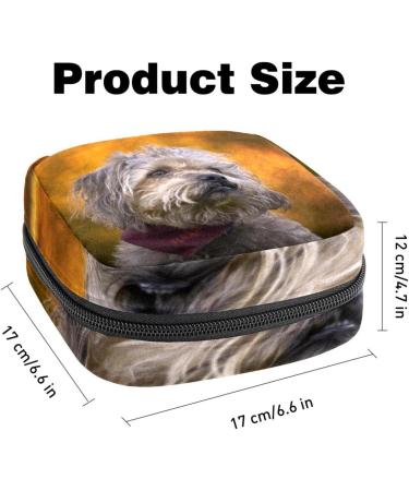 Buy Cute Dog Napkin-Storage Bag | Portable Period Bag for Women & Teens | Ideal Menstrual Cup & Breastfeeding Pillow Holder - Buy Online on GoSupps.com