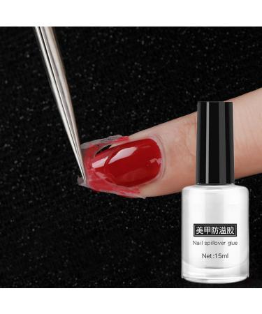  Tyinerc Peel Off Base Coat Air Dry Peel Off Base Coat Peelable Base Coat 15ml Easy Remove for Weak and Thin Nails - Buy Online on GoSupps.com