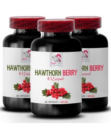 hawthorn extract supplement - HAWTHORN BERRIES EXTRACT - berry supplement antioxidant supplement for women antioxidant berries berry extract supplement energy supplements for women 3 Bot 180 Caps