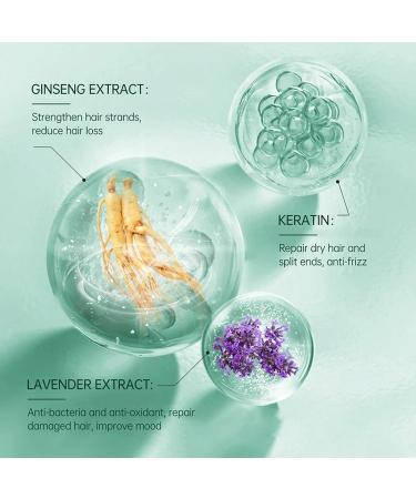 ROPALIA Green Energy Boosting Hair Mask - Anti-Hair Loss Repair Deep Conditioner - For Dry & Damaged Hair - Anti-Frizz Treatment for Split Ends & Breakage - Scalp Treatments - Hair Care - Buy Online on GoSupps.com