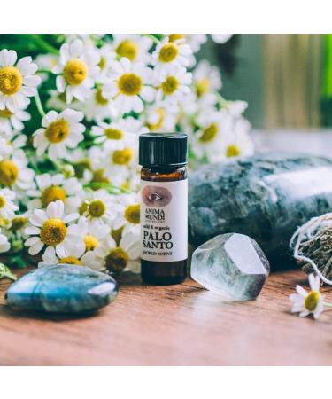 Anima Mundi Palo Santo Oil | Organic Palo Santo & Jojoba Essential Oil | Authentic Fragrance (0.5oz / 14.8ml) - Shop Internationally - Buy Online on GoSupps.com