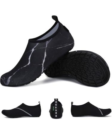 SAGUARO Unisex Quick Dry Aqua Shoes for Men & Women - Water Shoes for Swimming & Outdoors (EU Sizes 37-47 Ink Color) - Buy Online on GoSupps.com