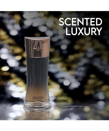 Amazing Code Eau De Parfum Top Notes Of Lemon Bergamot Star Anise Olive Blossom & Guaiac Wood - Base Notes Of Leather Tonka Bean & Tobacco - Ideal For Daily Wear -3.4 Oz Bottle Amazing Code Gold 3.4 Fl Oz (Pack of 2) - Buy Online on GoSupps.com