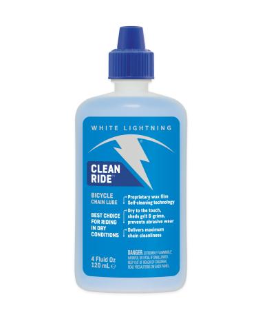 White Lightning Clean Ride - Chain Lube - Squeeze Bottle
