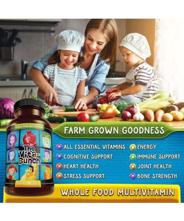 Whole Food Multivitamin Fruit & Super Greens All-in-one Vitamin Complex 90 Vegan Capsules - Daily Vitamin for Women and Men - Iron Zinc B12 Vitamin A D3 and More - Buy Online on GoSupps.com