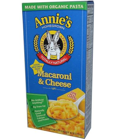 Annie's Homegrown Annie's Macaroni & Cheese 6oz les Annies 170g (5 Packs) - Buy Online on GoSupps.com