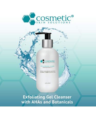 Exfoliating Gel Cleanser with AHAs & Botanicals - 8 oz | International Shipping Available - Buy Online on GoSupps.com