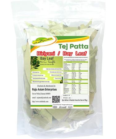 Premium Dried Bay Leaves 50g - Bay Laurel Leaf for Cooking | Tej Patta Spice - Buy Online on GoSupps.com