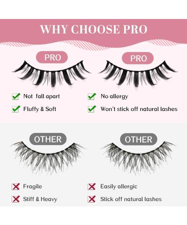 Lash Clusters 10 Pairs Manga Lashes - Natural Look, Soft & Easy to Wear - Buy Online on GoSupps.com