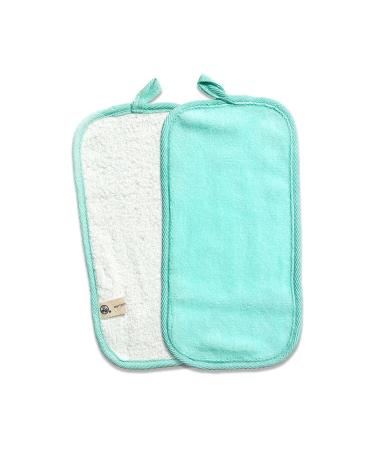 Earth Therapeutics Organic Cotton Makeup Removing Cloth - Green