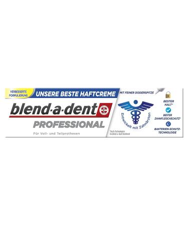 Blend-a-Dent Professional Denture Adhesive Long-Lasting Hold for Comfort | Buy Now! - Buy Online on GoSupps.com