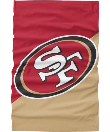 FOCO NFL San Francisco 49ers Youth Neck Gaiter - Team Color Logo - Buy Online on GoSupps.com