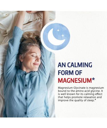 Bonawell Magnesium Glycinate Chelated Supplement - 100mg Elemental Magnesium - Gluten-Free Vegan Capsules for Nerve, Heart, Muscle Health & Relaxation - Buy Online on GoSupps.com