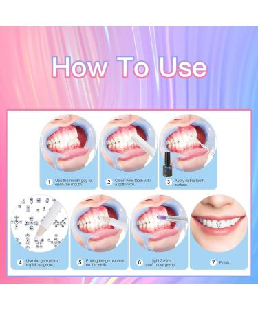 LFLIFENG Tooth Jewelry Set - 8 Stunning Styles for Party & Festival Makeup - Tooth Gems for Every Occasion - Buy Online on GoSupps.com