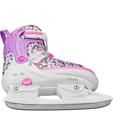 Lake Placid Monarch Adjustable Ice Skates for Kids - Mini Unicorn Small (11-1) - Buy Online on GoSupps.com