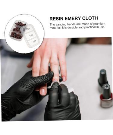 Angoily 3 Boxes Boxed Manicure Circle Nail Accessories Manicure Sand Rings Girl Nail Sanding Bands Nail Art Polishing Sanding Band Resin Abrasive Cloth Polisher Manicure Tools - Buy Online on GoSupps.com