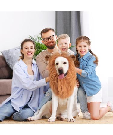 Shop Lion Mane Dog Costume - Perfect for Medium to Large Dogs & Cats | International Shipping Available - Buy Online on GoSupps.com