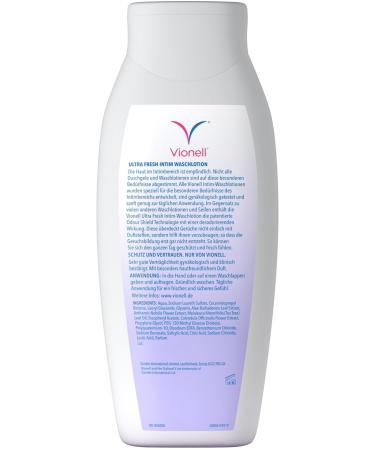 Vionless Ultra Fresh Intimate Wash Lotion for Women | 250 ml - Daily Hygiene 24-Hour Odor Protection Hypoallergenic - Buy Online on GoSupps.com
