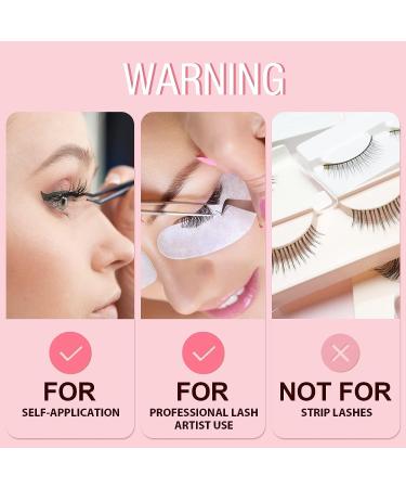 INMISS Sensitive Lash Extension Glue | No Fume | 2-3 Sec Drying Time | DIY Individual Eyelash Adhesive for Self & Professional Application | 0.34fl.oz / 10 ml - Buy Online on GoSupps.com
