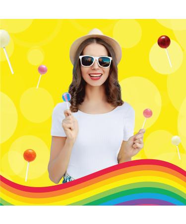 Original Gourmet Lollipop - 3 Individually Wrapped Lollipops per bag - Cotton Candy Bubblegum and Cherry - America's Number 1 Selling Lolly Brand - Gluten Free and Vegetarian 93g Bag - Buy Online on GoSupps.com