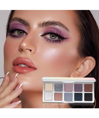 Byuexhp Eyeshadow Palette 10 Color Smooth Wearable Beauty Cosmetics Shimmering Eyeshadow Palette for Women Girls Girlfriend Mother BD301 - Buy Online on GoSupps.com