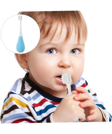 Buy Minkissy 3-Piece Children's Toothbrush Set Cute Blue Toddler Brushes in Bulk | Perfect for Kids Oral Care - Buy Online on GoSupps.com