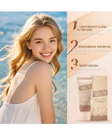 WJnflQN Liquid Makeup Foundation Makeup Foundation for Women Long Lasting Radiant Cosmetics Sweatproof Beauty Products for Summer Various Occasions 05 - Buy Online on GoSupps.com