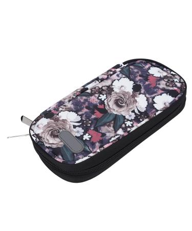 Arsor Insulin Cooler Travel Case Portable Medical Cooler Bag Multilayer Diabetic Insulated Organizer Without Ice Pack Insulin Pen Carrying Case for Insulin Pen and Medication Diabetic Supplies(Gray)