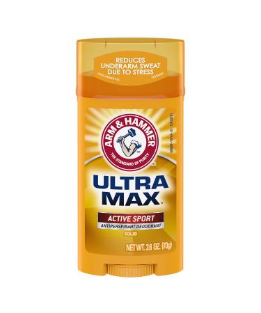 ARM & HAMMER ULTRAMAX Anti-Perspirant Deodorant Active Sport 2.60 oz ( Pack of 11)