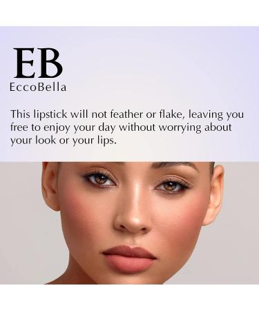 Ecco Bella Rosewood Vegan Lipstick - Plant-Based Beauty Must-Have - Buy Online on GoSupps.com