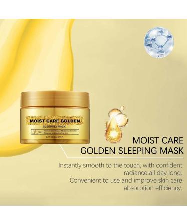 Buerfu Moisturizing Peel Facial Film - Firming Peel Face Masque - Fine Lines Removal Brightening Golden Sleep Masque Facial Film Reduces Large Pores For Home - Buy Online on GoSupps.com