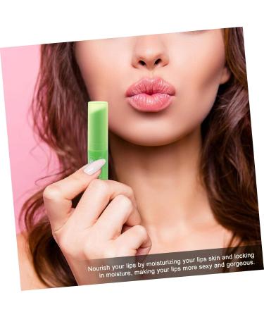 minkissy Lip Balm Crack Exfoliating Lip Smoother Lip Balm Aloe Lip Balm Essence Lip Balm Moisture Lip Balm Lips Nourishing Balm Aloe Vera Lipstick - Buy Online on GoSupps.com