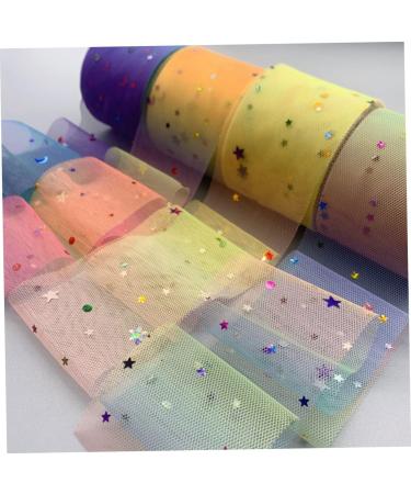Hemoton 2pcs Lace Fabric Lace Trim Tulle Ribbon Sheer Ribbon Tutu Ribbon Gauze Ribbon Skirt Spool Purplex2pcs 6x6x6cmx2pcs - Buy Online on GoSupps.com